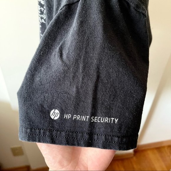 Not a Sheep slogan graphic tee logo wolf t short crew neck black - Picture 9 of 10